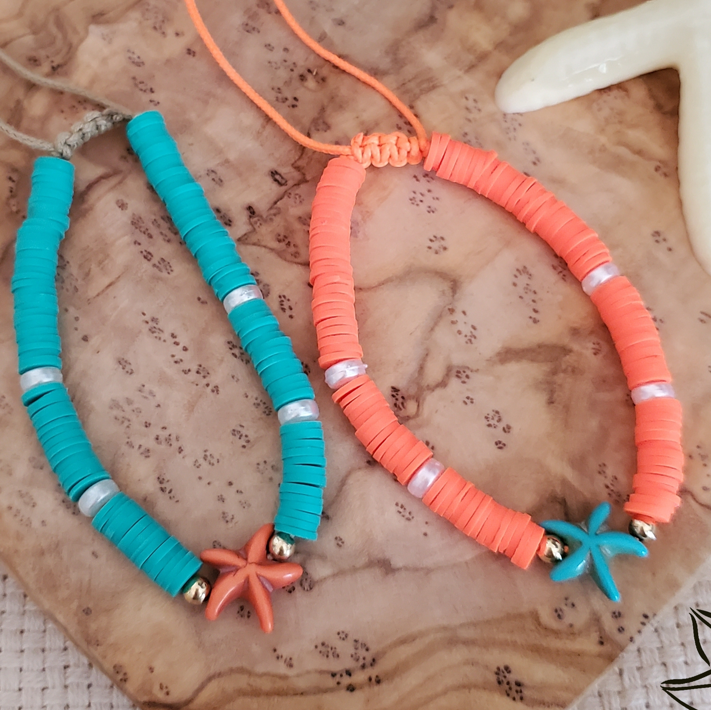 Blue Disc Bracelet Beach Collection